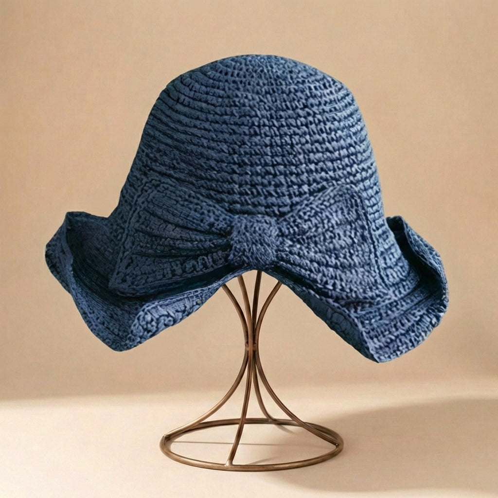 Natural Fiber Summer Sun Hat | Lightweight Beach Hat