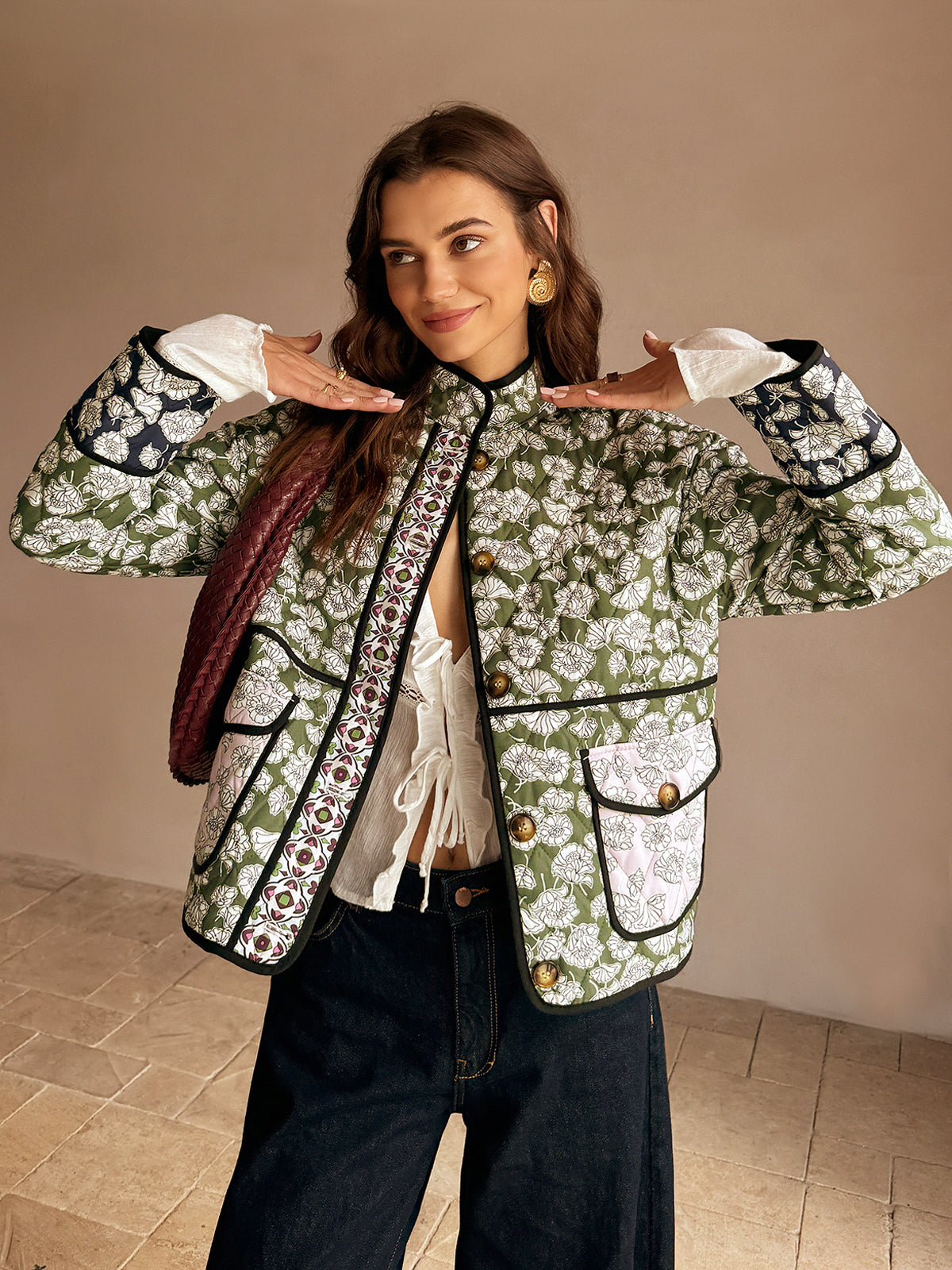 Warm Faux Fur Parka Winter Jacket