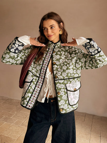Warm Faux Fur Parka Winter Jacket
