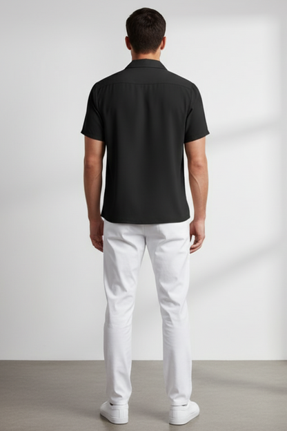Men's Classic Striped Casual Shirt