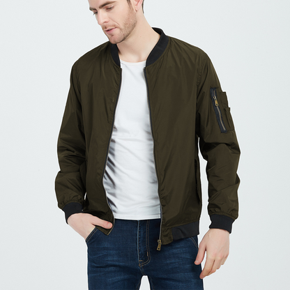 Waterproof Windbreaker Jacket with Soft Inner Lining