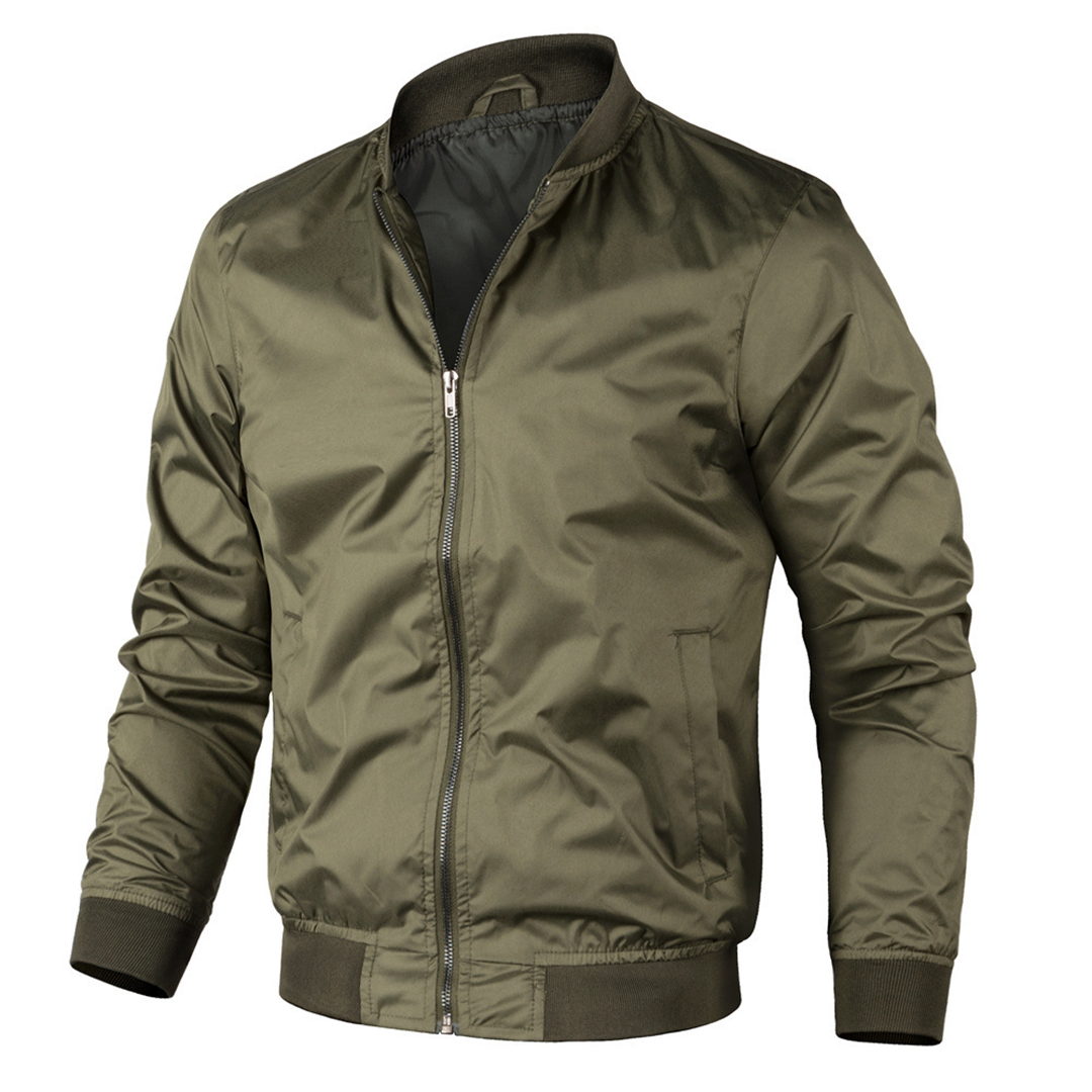 Waterproof Windbreaker Jacket with Soft Inner Lining - OutfitLondon