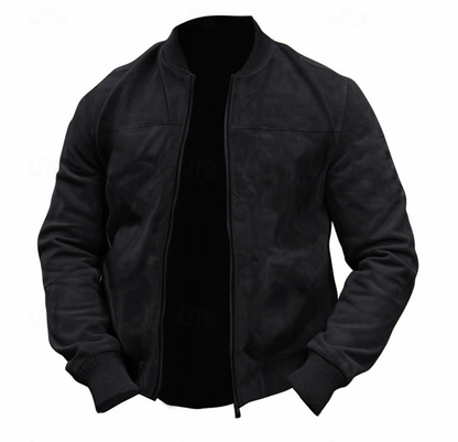 Comfortable Fit Lightweight Bomber Jacket