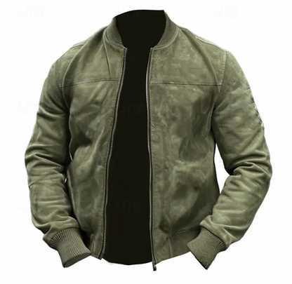 Comfortable Fit Lightweight Bomber Jacket