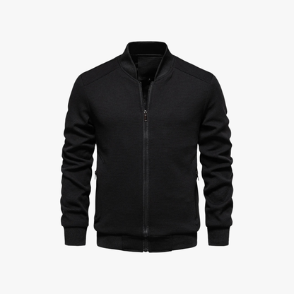 Soft Fleece Bomber Jacket for Active Wear