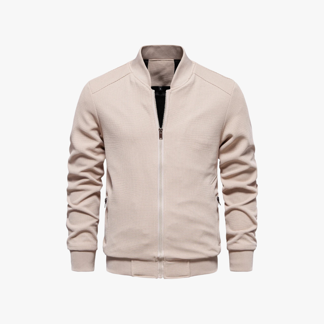 Soft Fleece Bomber Jacket for Active Wear
