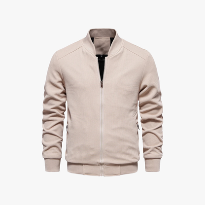 Soft Fleece Bomber Jacket for Active Wear