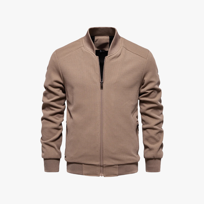 Soft Fleece Bomber Jacket for Active Wear