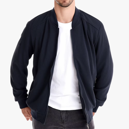 Soft Fleece Bomber Jacket for Active Wear