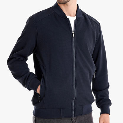 Soft Fleece Bomber Jacket for Active Wear