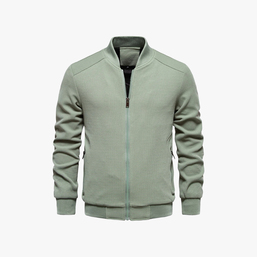 Soft Fleece Bomber Jacket for Active Wear