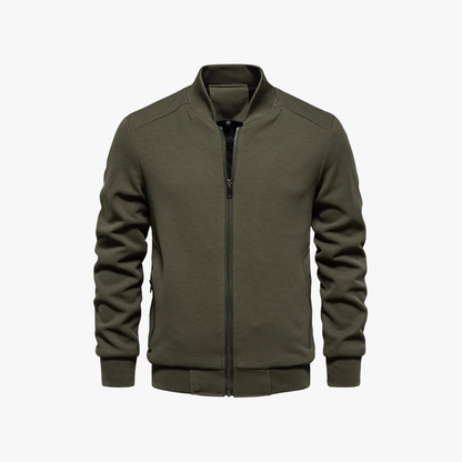 Soft Fleece Bomber Jacket for Active Wear