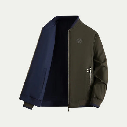 Men's Versatile Logo Bomber Jacket