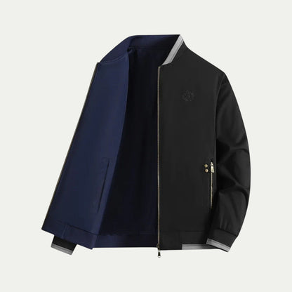 Men's Versatile Logo Bomber Jacket