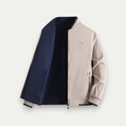 Men's Versatile Logo Bomber Jacket
