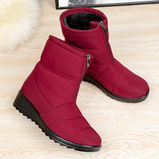 Warm Waterproof Insulated Winter Boots - OutfitLondon