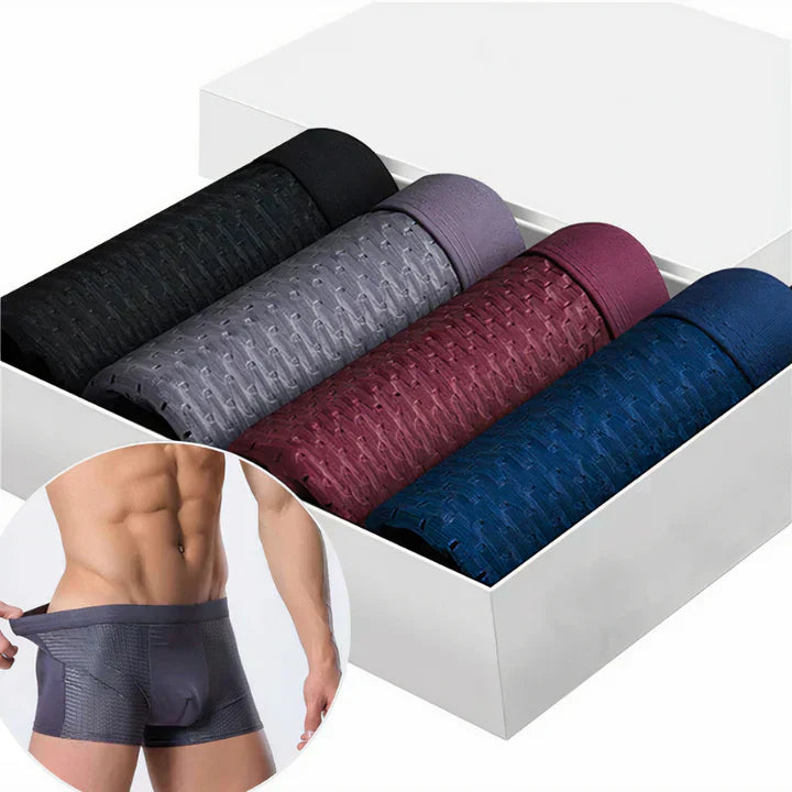 Comfortable Bamboo Boxers in Modern Colors - OutfitLondon