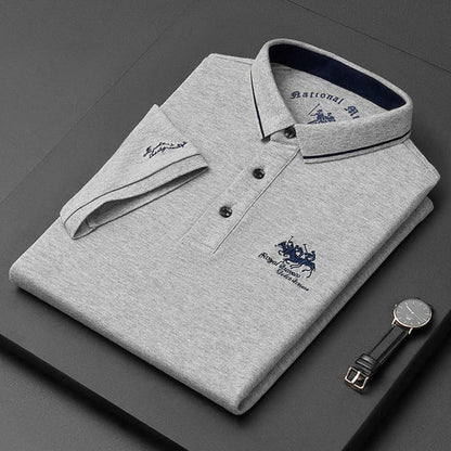 Men's Vintage Polo Shirt with Premium Classic Design