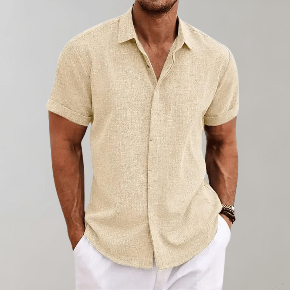 Comfortable Men's Polo Shirt Casual Summer Tee