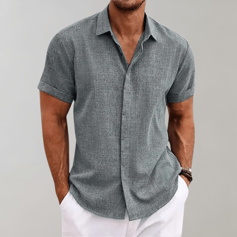 Comfortable Men's Polo Shirt Casual Summer Tee