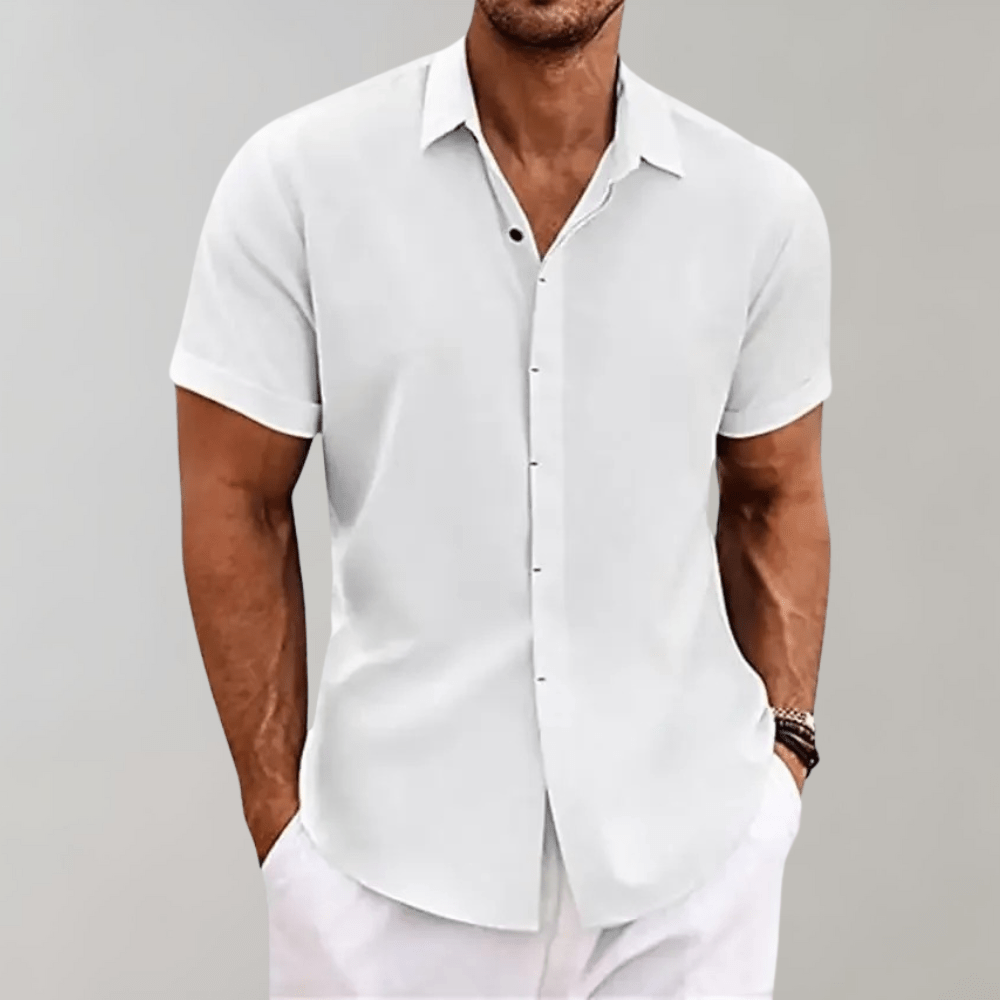 Comfortable Men's Polo Shirt Casual Summer Tee