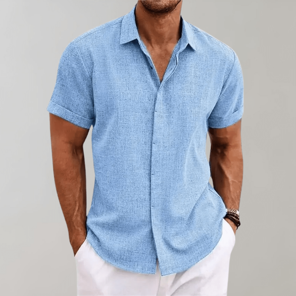 Comfortable Men's Polo Shirt Casual Summer Tee