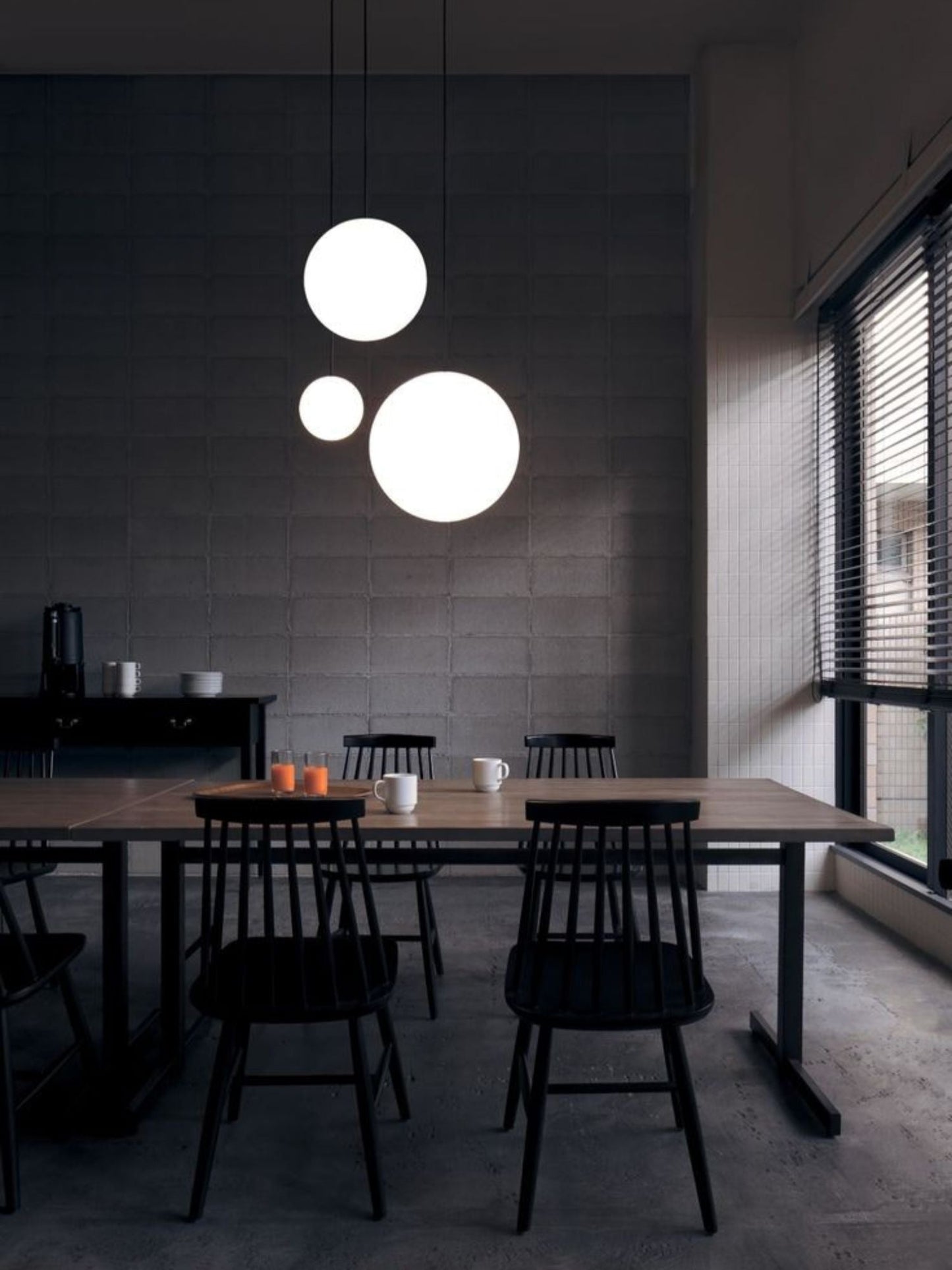Simple Elegant Glass Pendant Light Fixture