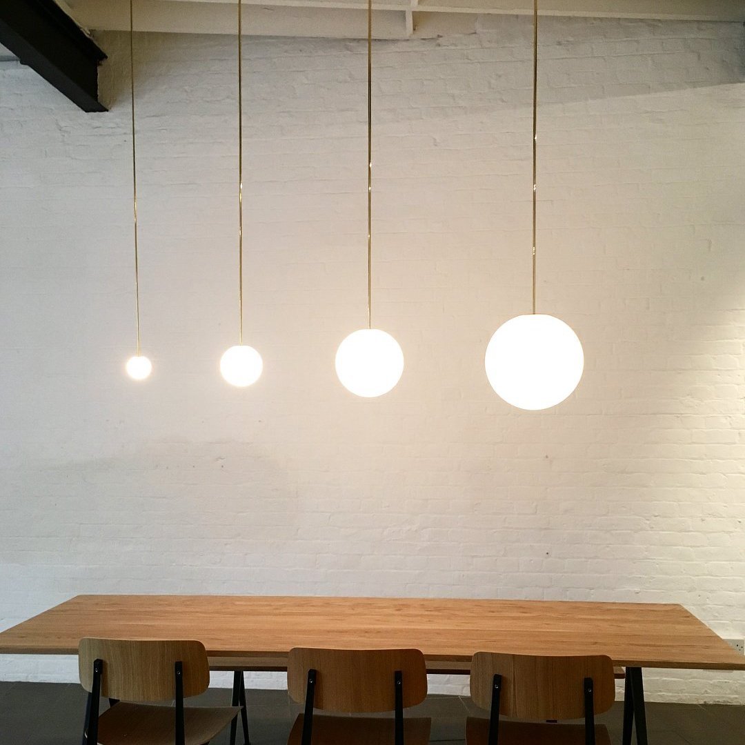 Simple Elegant Glass Pendant Light Fixture