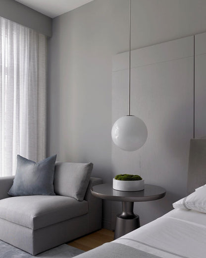 Simple Elegant Glass Pendant Light Fixture