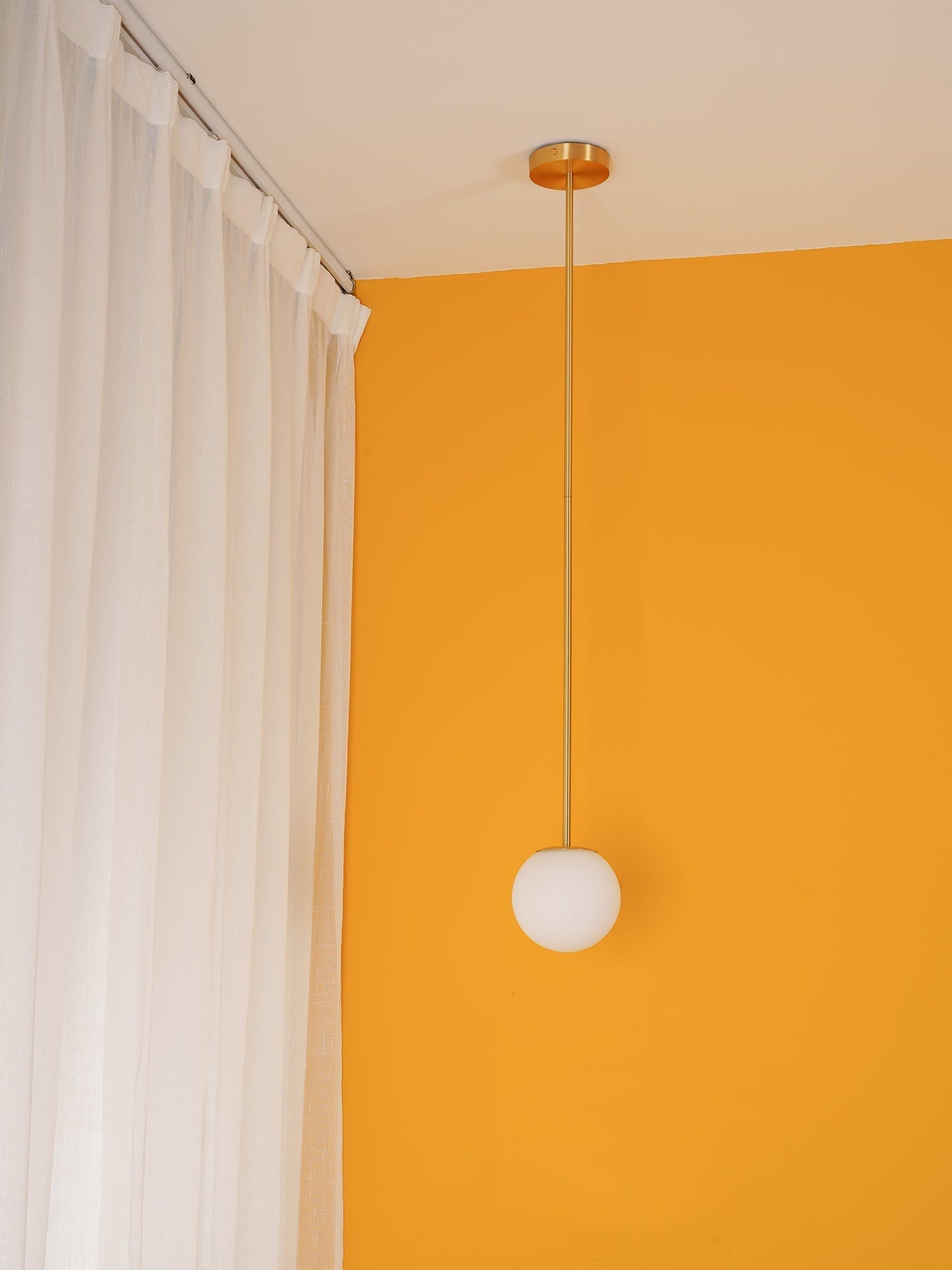 Simple Elegant Glass Pendant Light Fixture