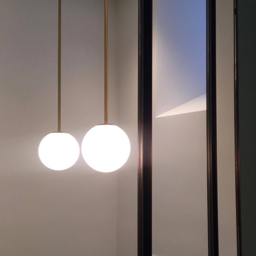 Simple Elegant Glass Pendant Light Fixture
