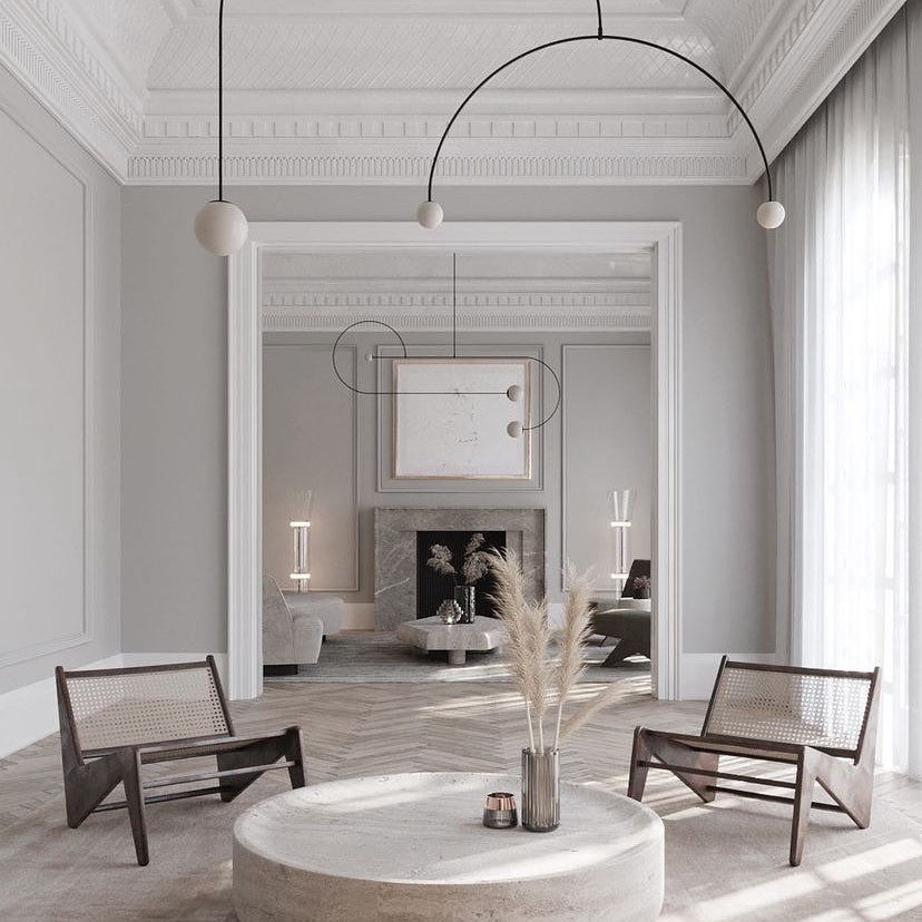 Simple Elegant Glass Pendant Light Fixture
