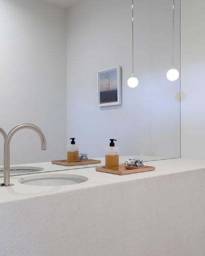 Simple Elegant Glass Pendant Light Fixture