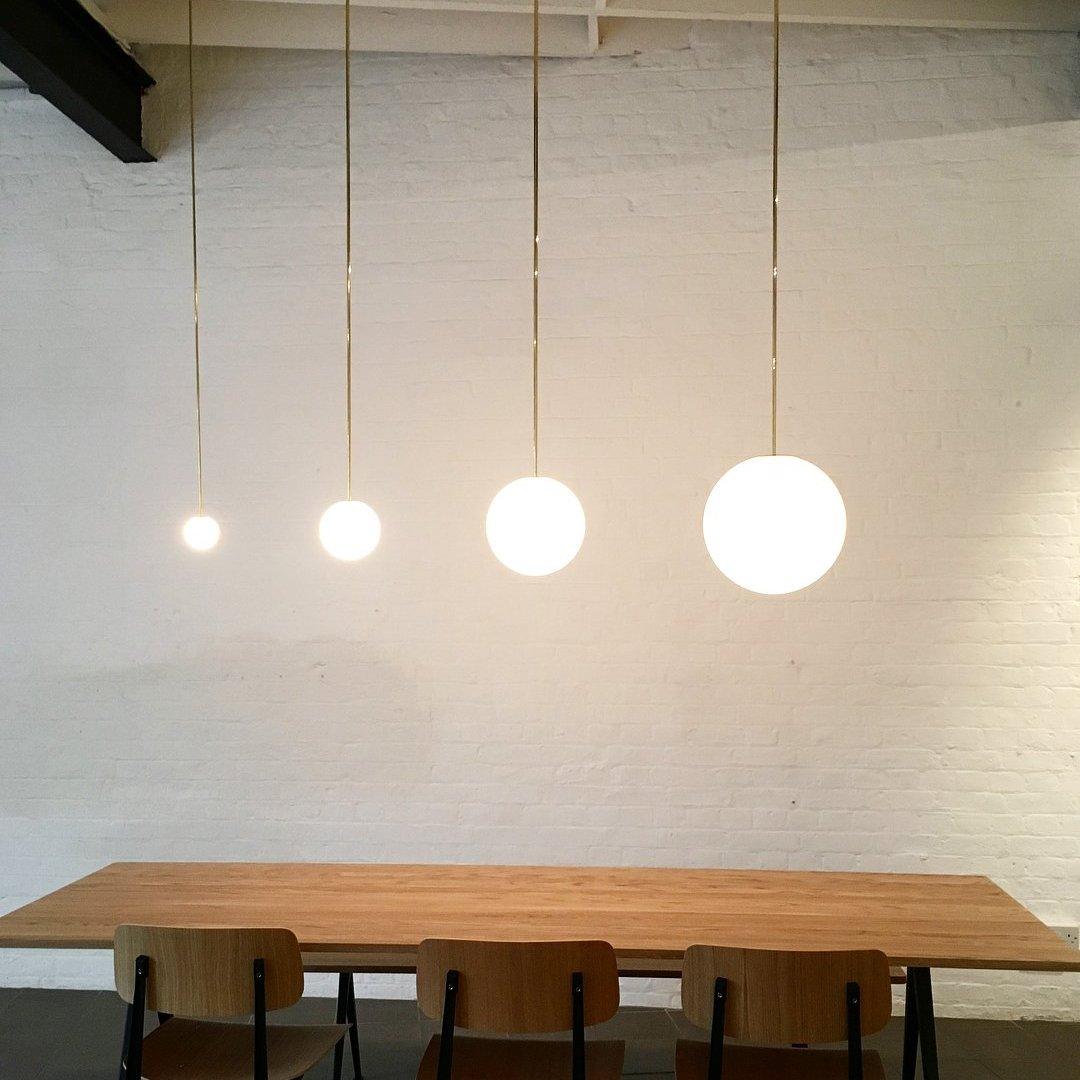 Simple Elegant Glass Pendant Light Fixture