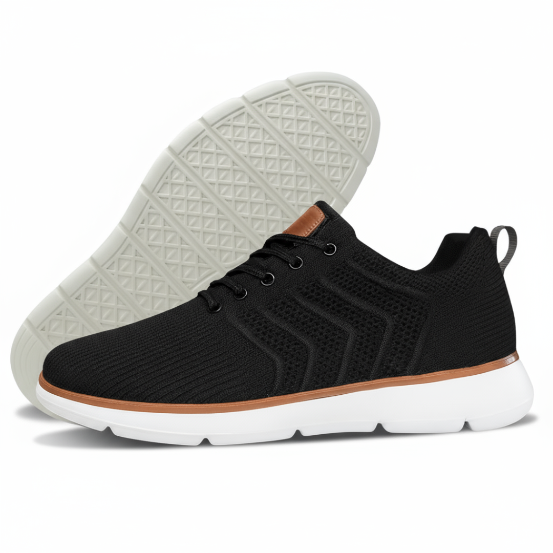 Comfortable Walking Sneakers - Airy Lightweight Footwear - OutfitLondon