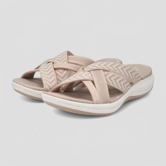 Comfortable Slide On Summer Sandals for Women - OutfitLondon