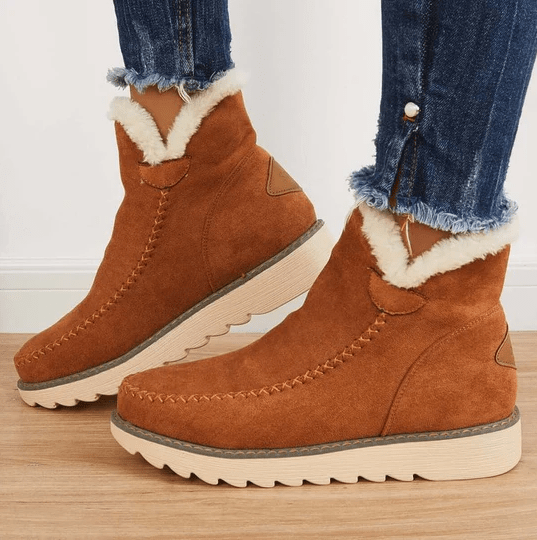 Cozy Insulated Women's Winter Boots with Grip Soles
