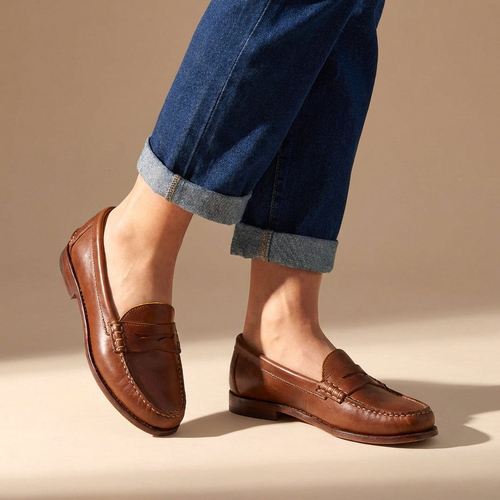 Comfortable Slip On Round Toe Loafers
