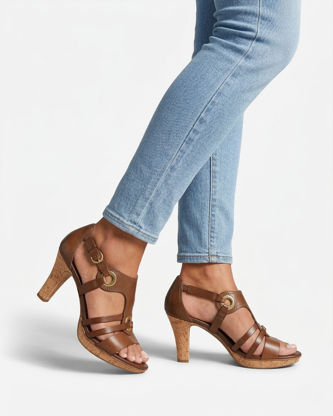 Comfortable Ankle Strap Open Toe Sandals for Women