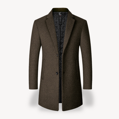 Warm Waterproof Mens Winter Overcoat