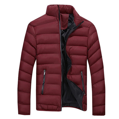 Warm Water Resistant Puffer Jacket for Men