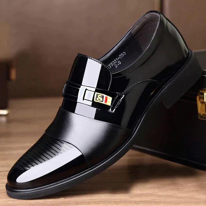 Comfortable Office Shoes - Sturdy Leather & Soft Insoles - OutfitLondon