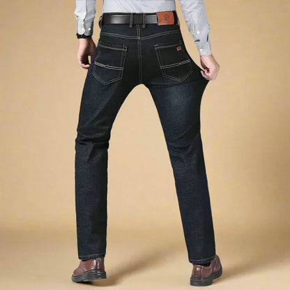 Relaxed Fit Men's Stretch Denim Jeans
