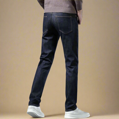 Men's Slim Fit Stretch Jeans for Work and Everyday Wear