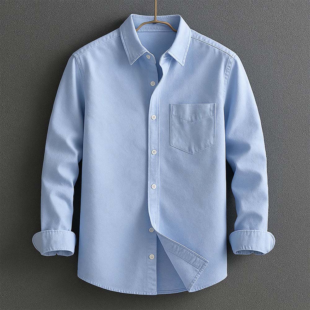 Classic Fit Dress Shirt with Strong Stitches