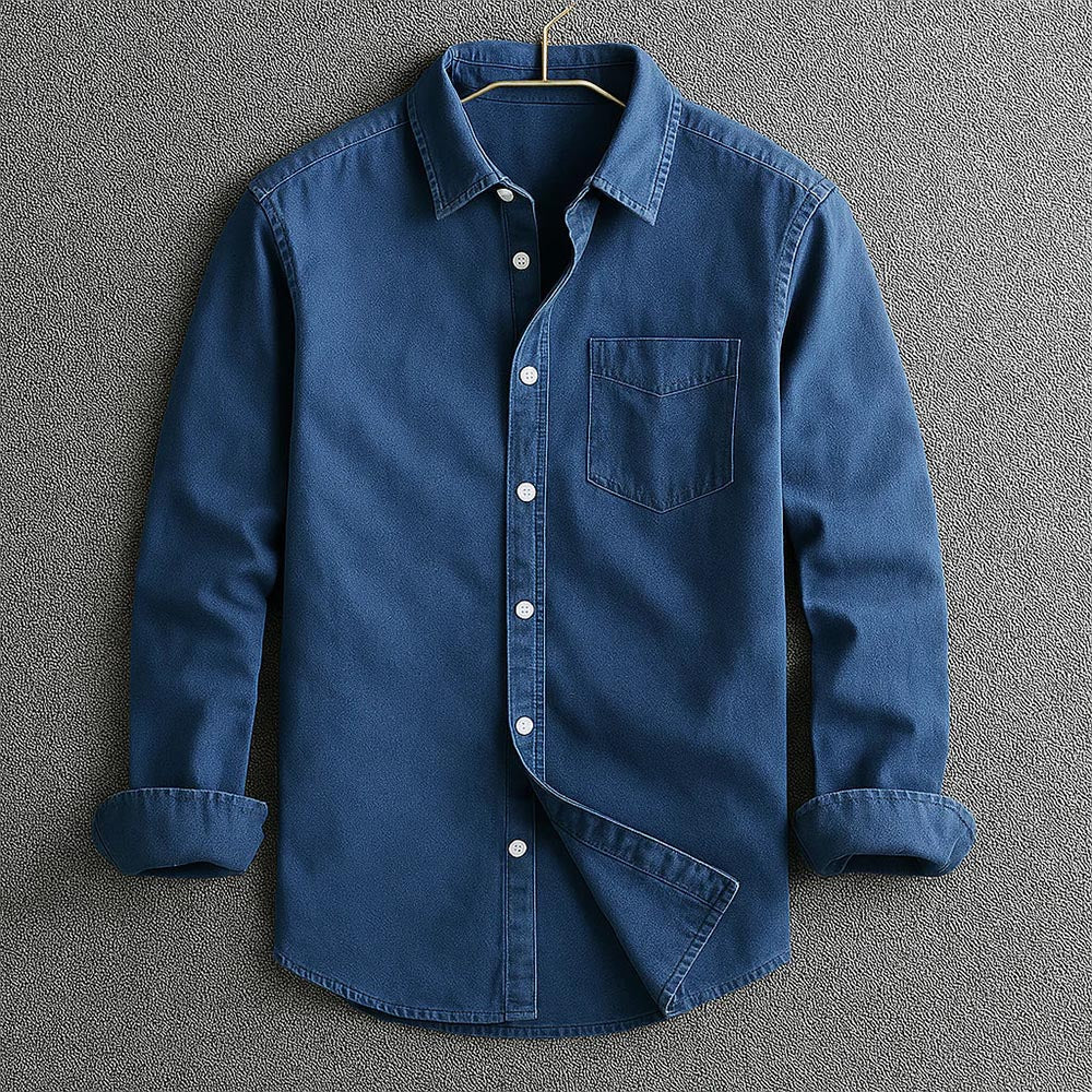 Classic Fit Dress Shirt with Strong Stitches