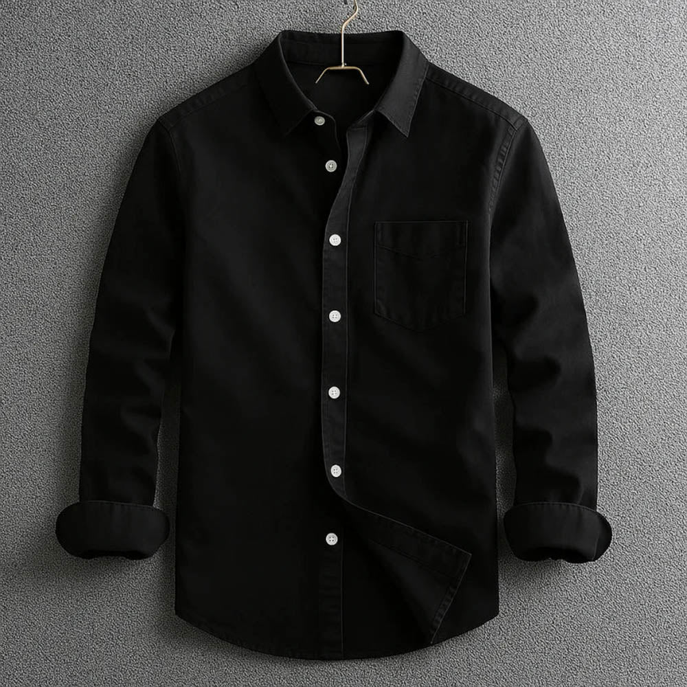Classic Fit Dress Shirt with Strong Stitches