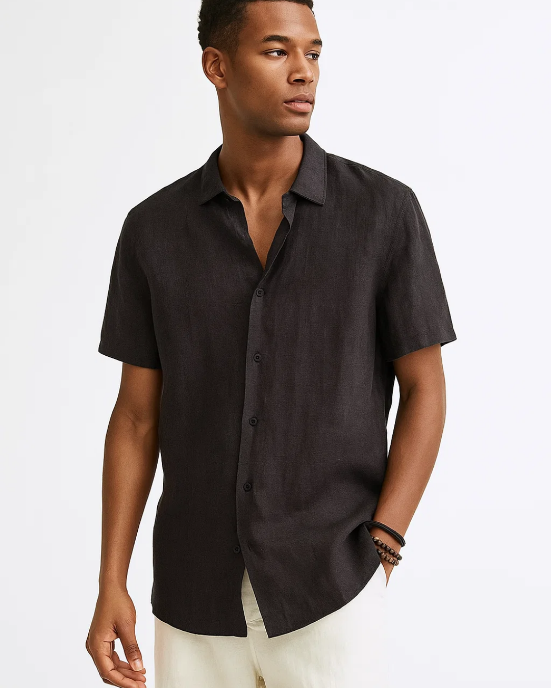 Classic Short Sleeve Breathable Dress Shirt