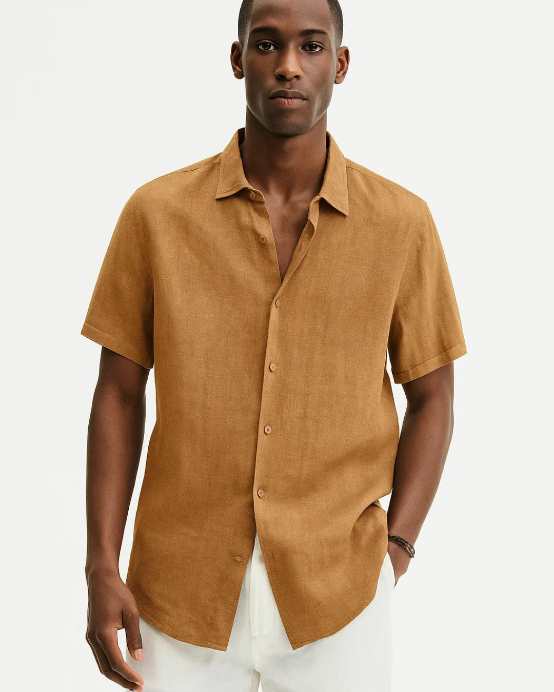Classic Short Sleeve Breathable Dress Shirt