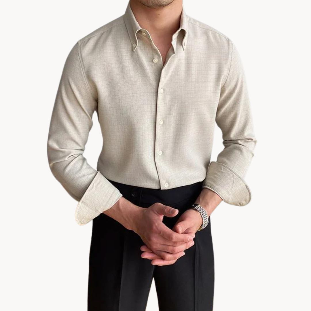 Classic Comfort Fit Button Down Shirt